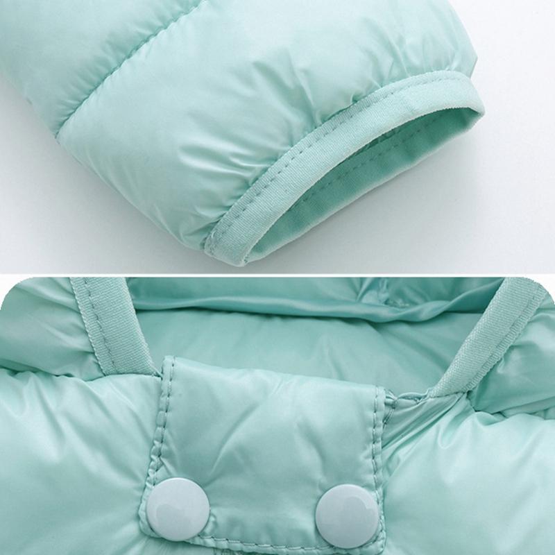 Toddler Baby Autumn Winter Clothes Set Hooded Coat and Vest and Pants