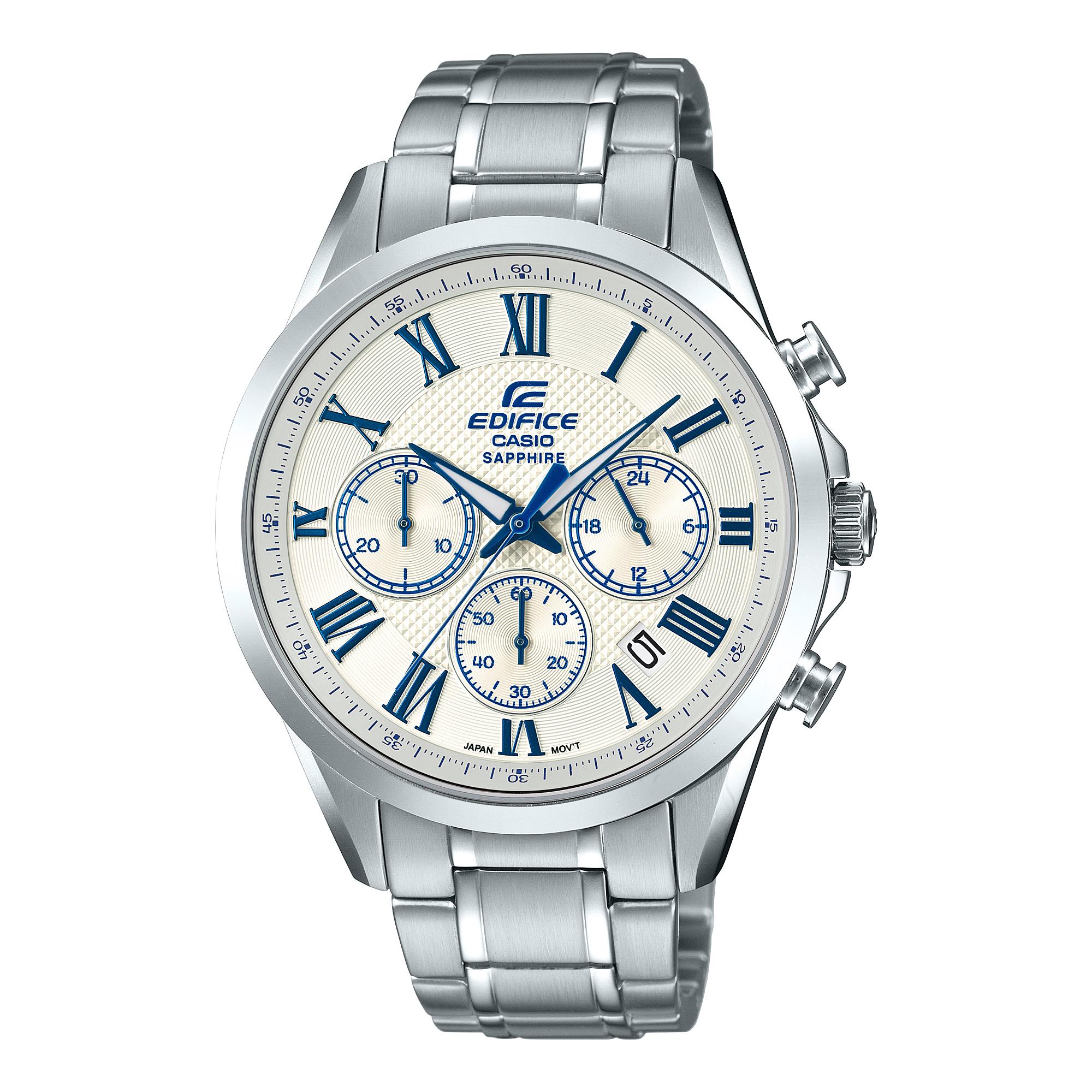 Casio Men s Analog Quartz Watch EFB-650D-7AV белый