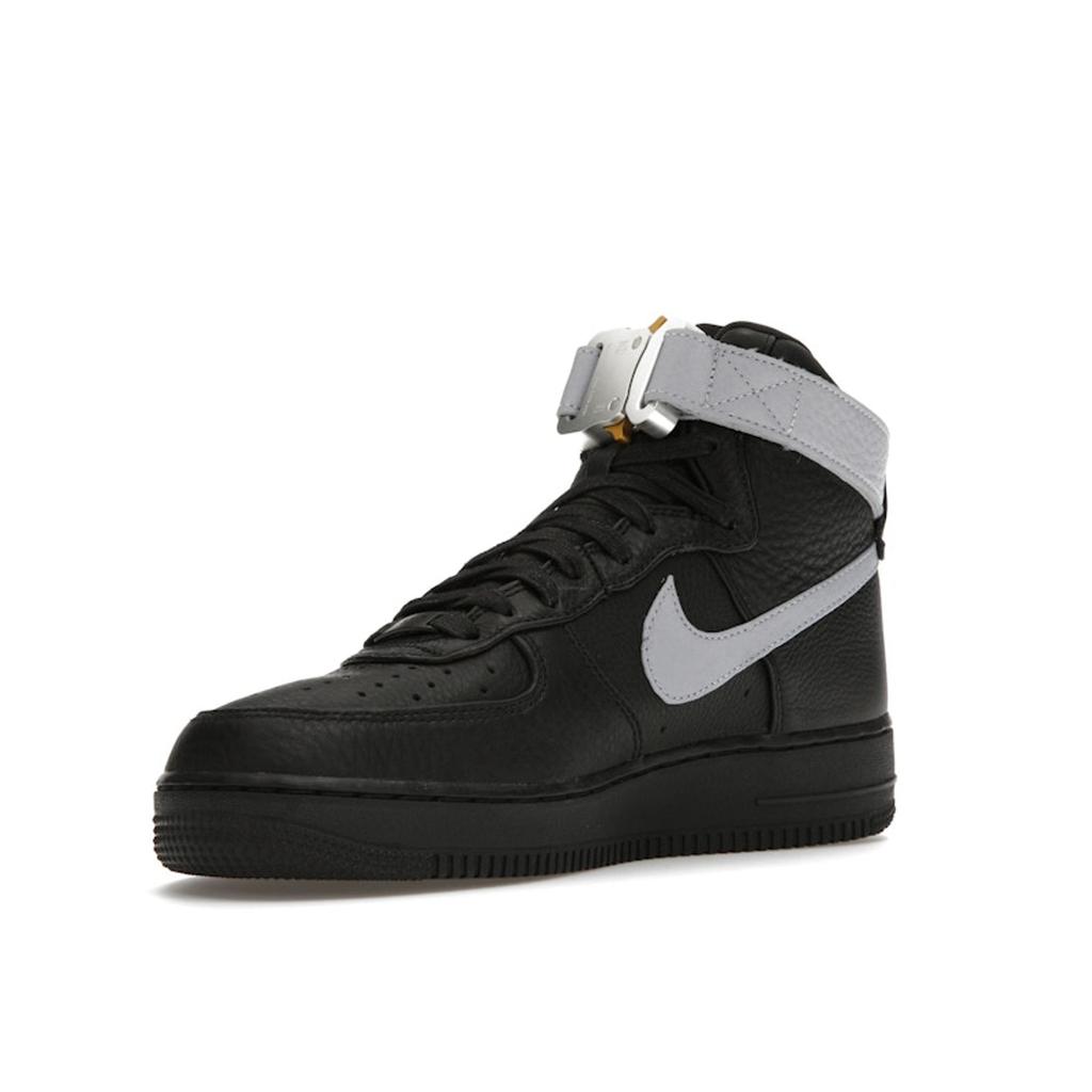 1017 ALYX 9SM X Nike Air Force 1 High Black Wolf Grey Unisex Sneakers CQ4018-003