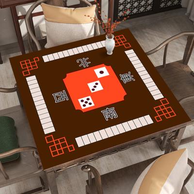 Mahjong Table Mat Poker Domino Mahjong Tile Card Board Game Anti-slip