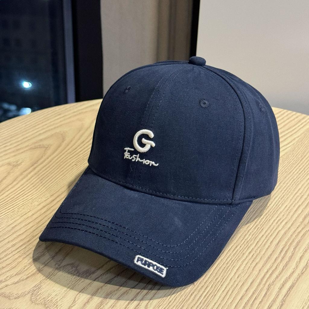Retro Hole in The Wall Hard Top Hat for Women Letter Embroidered Peaked Cap Lesbian Couple Baseball Cap Outdoor