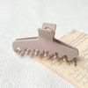 Elastic Plastic Woman Claw Clips Soft Silicone Shark Clip Fashion Hair Claw Headwear  Daily Use
