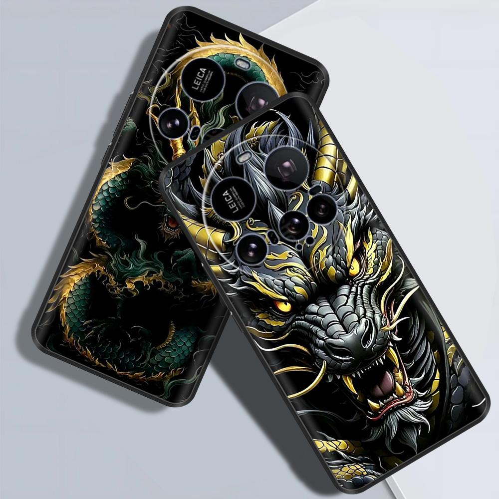 For Xiaomi 15 Ultra Case Soft TPU Silicone Shockproof Cartoon Cat Lion Phone Cover For Xiaomi 15Ultra Phone Cases Xiaomi15 Ultra