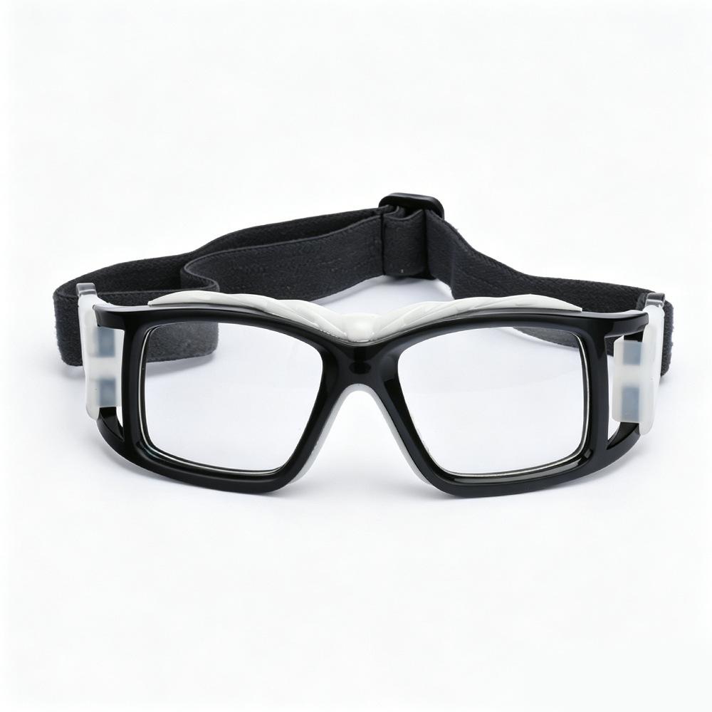 New069Basketball and soccer goggles, impact-resistant and anti-shock, badminton glasses, available with prescription lenses