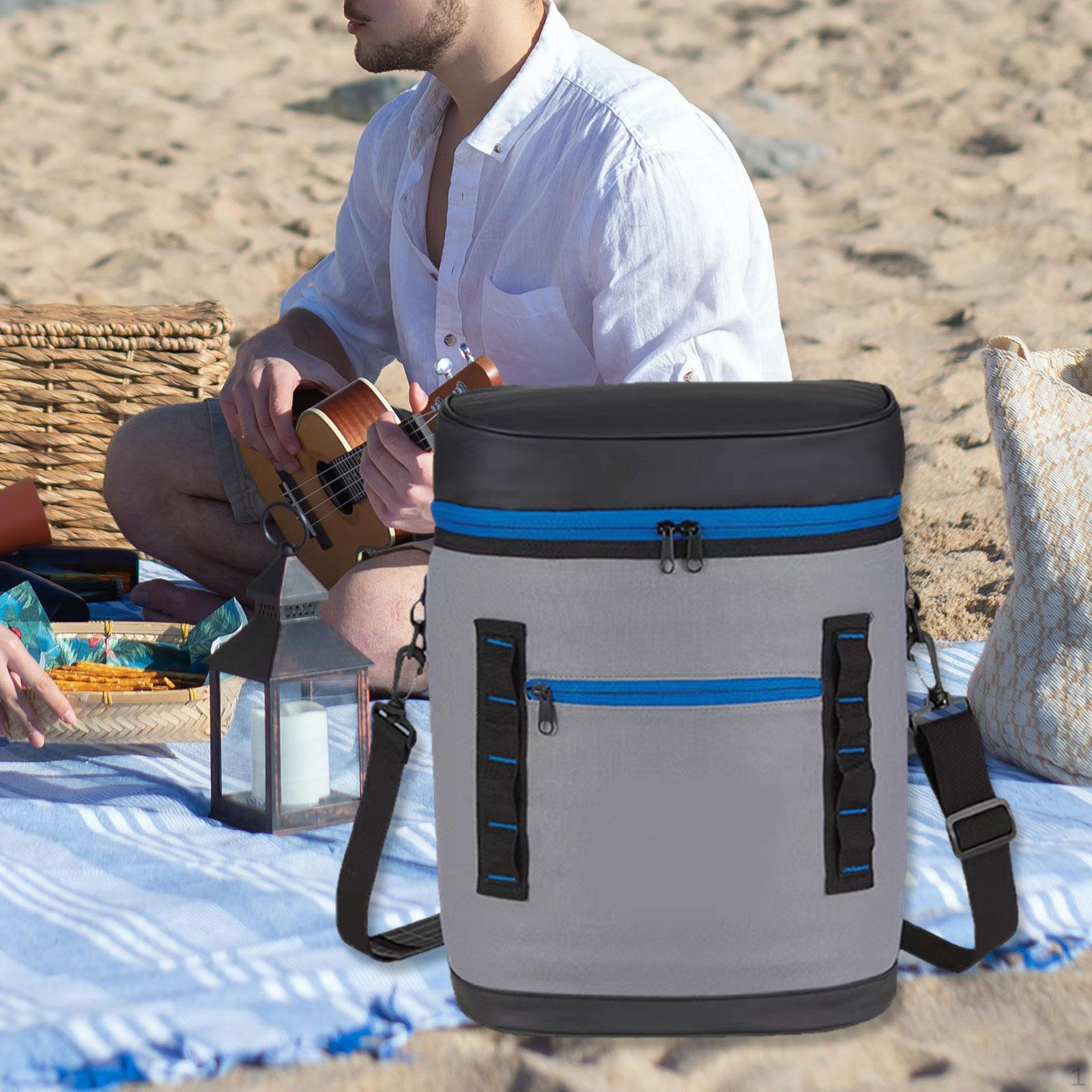 Outdoor Picnic Bag 20L Food Insulated Storage for Travel Outdoors