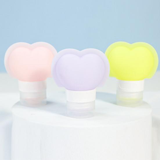 3 Stück Silikon Reiseflasche Auslaufsicher Duschgel Shampoo Lotion Conditioner Nachfüllbare Quetschflasche Wiederverwendbarer Leerer Toilettenartikelbehälter