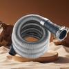 Washing Machine Drain Hose Washing Machine Drain Tube Stainless Steel Texture Suitable for Home and Commercial Use