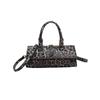 Bags Messenger Bag Women 2025 New Bag Korean Version Fashion Leopard Print Ins Messenger Portable Shoulder Small Square Bag Pu