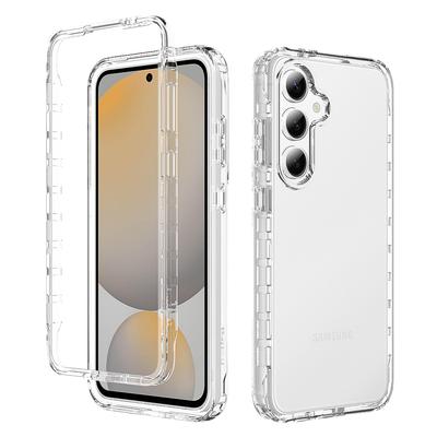 Dla Galaxy S25 Pancerne etui przeciwkurzowe dla Samsunga Galaxy S25 Ultra S24 Plus S22 S23 FE S21 Przezroczyste etui