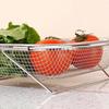 Retractable Sink Drain Basket Stainless Steel Vegetable Tableware Holder  Tableware Drying