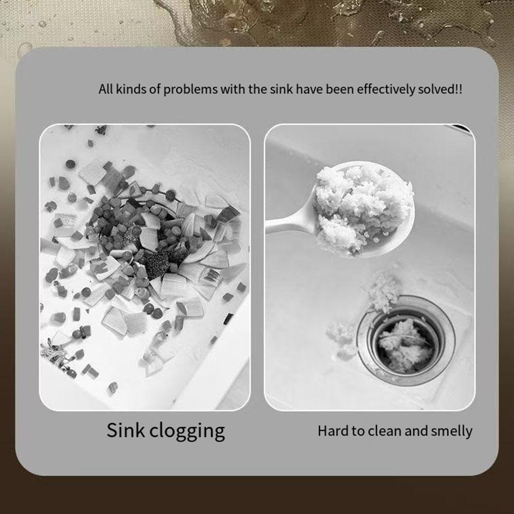 Detachable Basket Kitchen Storage Sink Strainer Fine Filter System