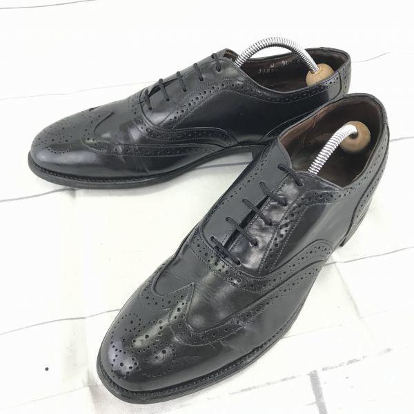 

Vintage American Gentleman USA Leather Wingtip Black 26.5(USED)