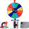 1pc Spinning Prize Wheel Tabletop - 30.48 Cm Spinning Wheel with Heavy Duty Base, Spinning Wheel for Prizes, Prize Wheel