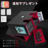 Improved Deck Trading Card PU Large 2 12 Divider Labels Suitable for and Various Card Games Latest ModelAmonel Case, Case, Leather, 450+ Capacity,