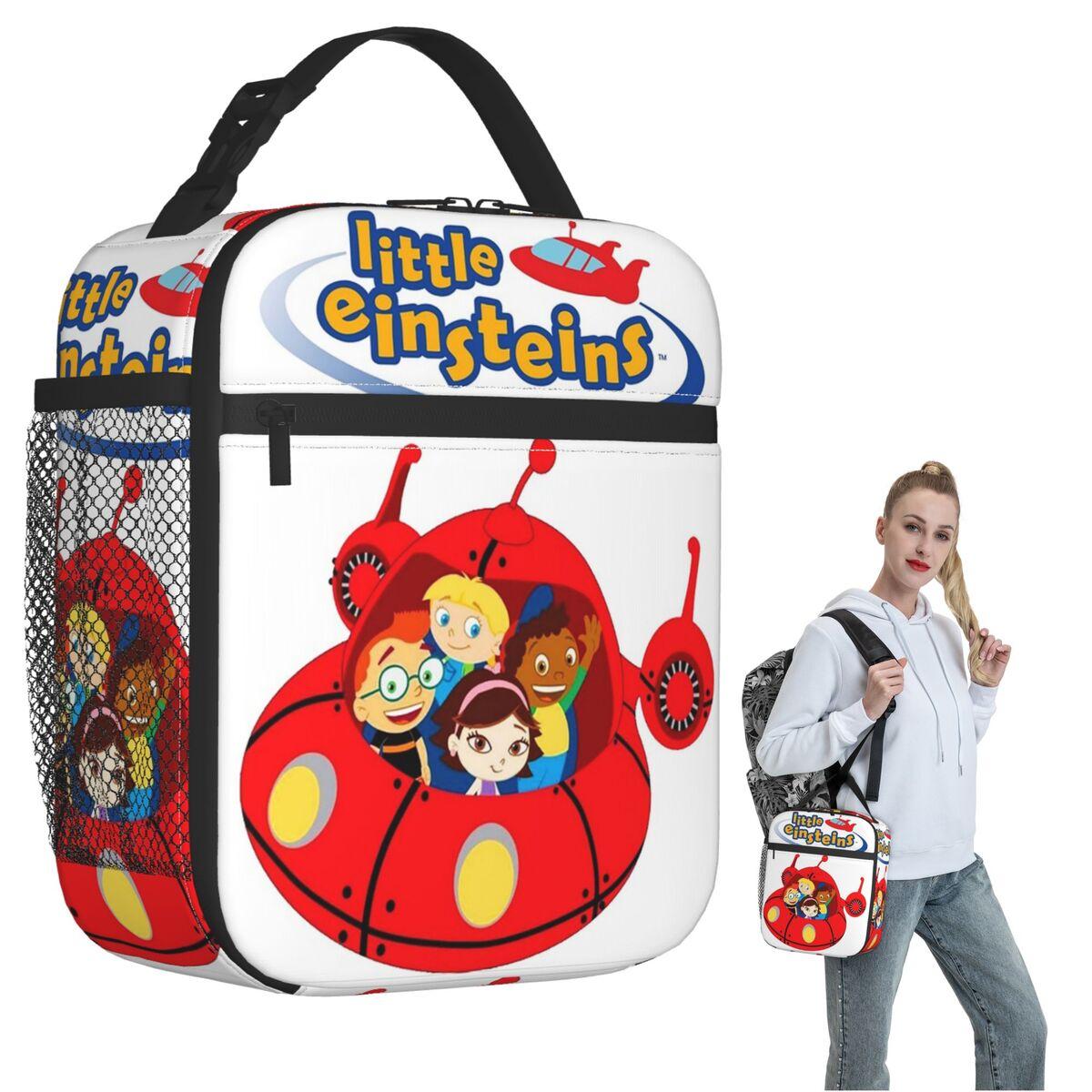 Little Einsteins Clothes Little Einsteins Ca Insulated Lunch Bag for Women Kids Portable Food Boxes Thermal Lunch Box Tote One Size