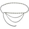 French Pearl Waist Chain For Women Metal Chain Belt Elegant Fashion Accessory Gift For Young Adults