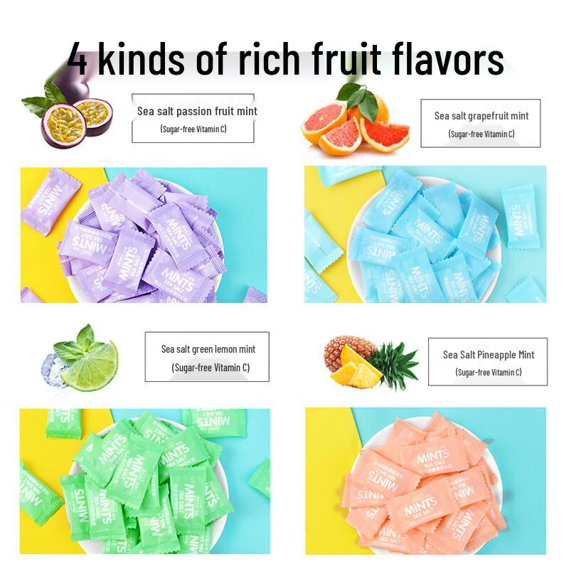 You Zhi Wei Pin Zuckerfreier Vitamin C Minz-Fruchtbonbon