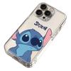 Apple mobile phone cartoon Stitch space case 11promax/11 cartoon/11 simple/11 soft case anti-drop 11