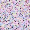 Mixed Acrylic Color 26 Initial Letters Big Hole Beads For Jewelry Making Supplies White Block Spacer Bead DIY Bracelet Materials
