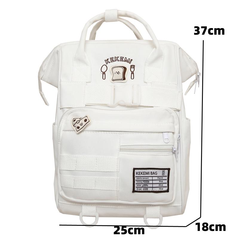 Kawaii Women Backpack Waterproof School Bag For Teen Girl Student Bookbag Portable Rucksack Cute Female Travel Bagpack