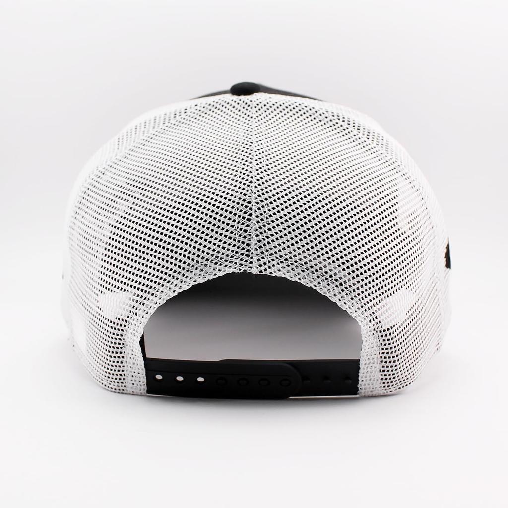 New Era UFC MAX HOLLOWAY TRUCKER MESH CAP a Collaboration with the Mixed Martial Arts Organization This Black Snapback Trucker Cap Is Adjustable for