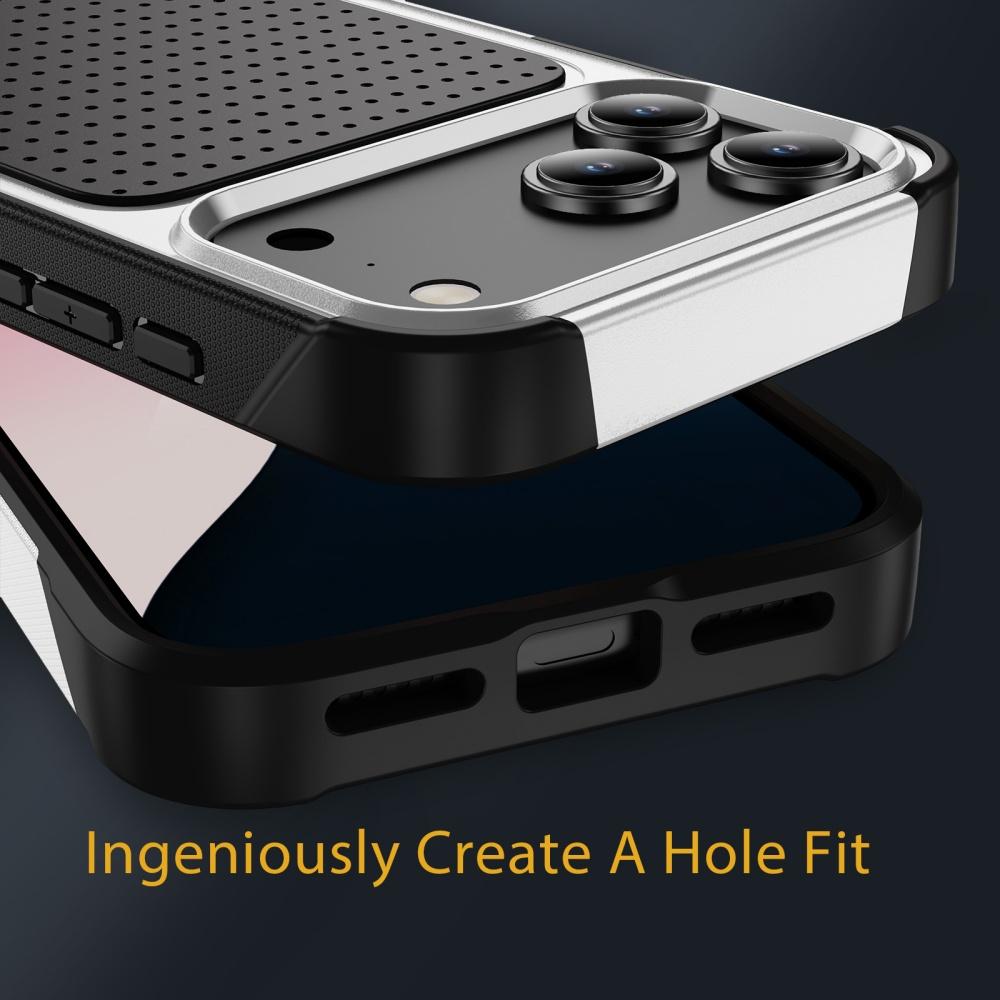 Shockproof Phone Case for iPhone 17 Pro Max 16 15 14 Plus 13 12 11 Pro Max XR XS Max 7 8 Plus SE Heat Dissipation Armor Case