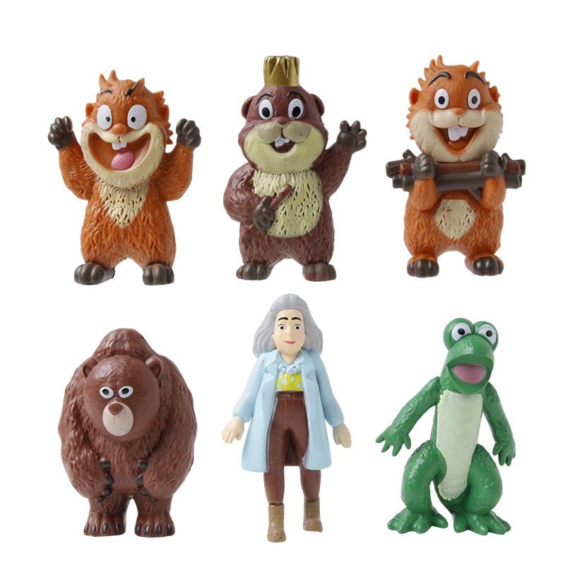 Trolls 12-Style Figurines: Ugly Dolls and Micro Landscape Cake Decorations
