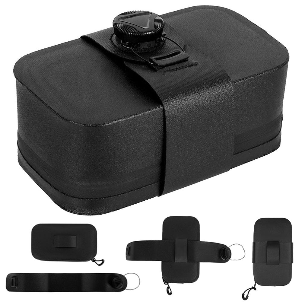 0.5L Portable Bike Tail Bag Waterproof Cycling Seat Bag Large Capacity Bicycle Tail Bag for Outdoor Riding China Mainland