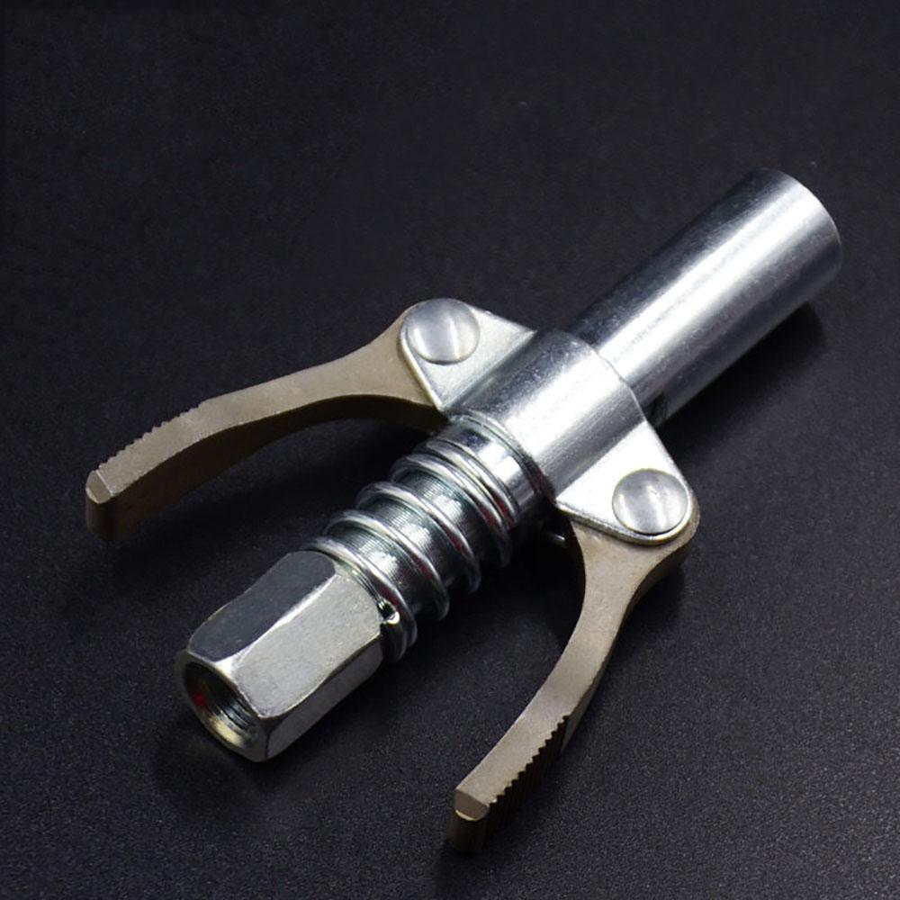 Grease Gun Hose Kit Double Handle Self-Locking Coupler Quick Release 1/8" NPT