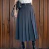 New ArrivAls Open Run Women A Line Pintuck Long Skirt