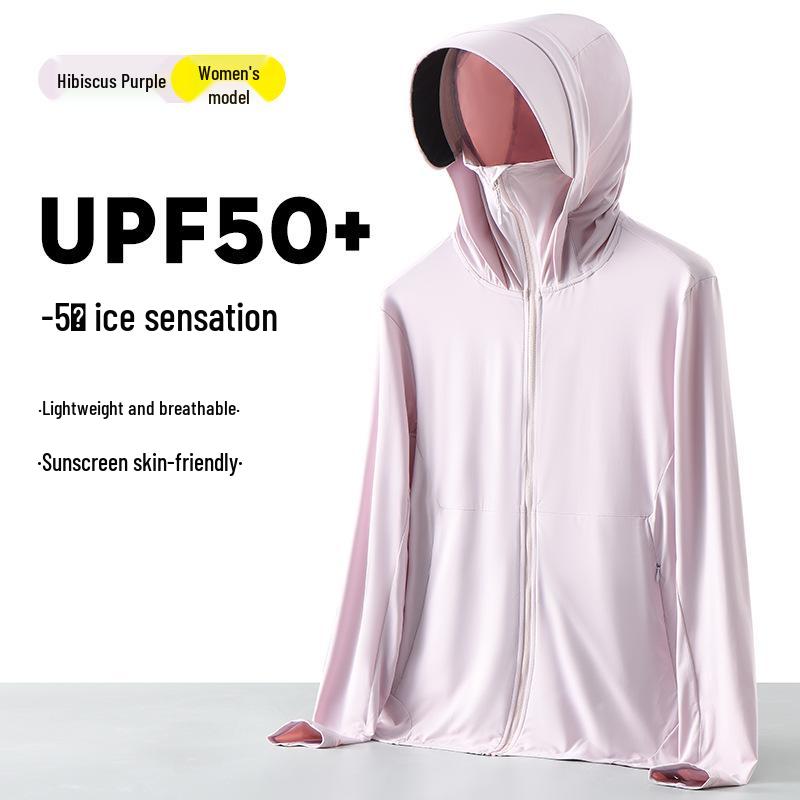 

Одежда для защиты от солнца из ледяного шелка - Легкая, дышащая, с защитой от УФ-лучей для летнего туризма и рыбалки, с логотипом с индивидуальной печатью. 4XL