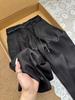Calça Feminina Chic Luxe de Linho Tencel: Design Solto, de Cintura Alta e Perna Larga para um Look Sofisticado de Verão