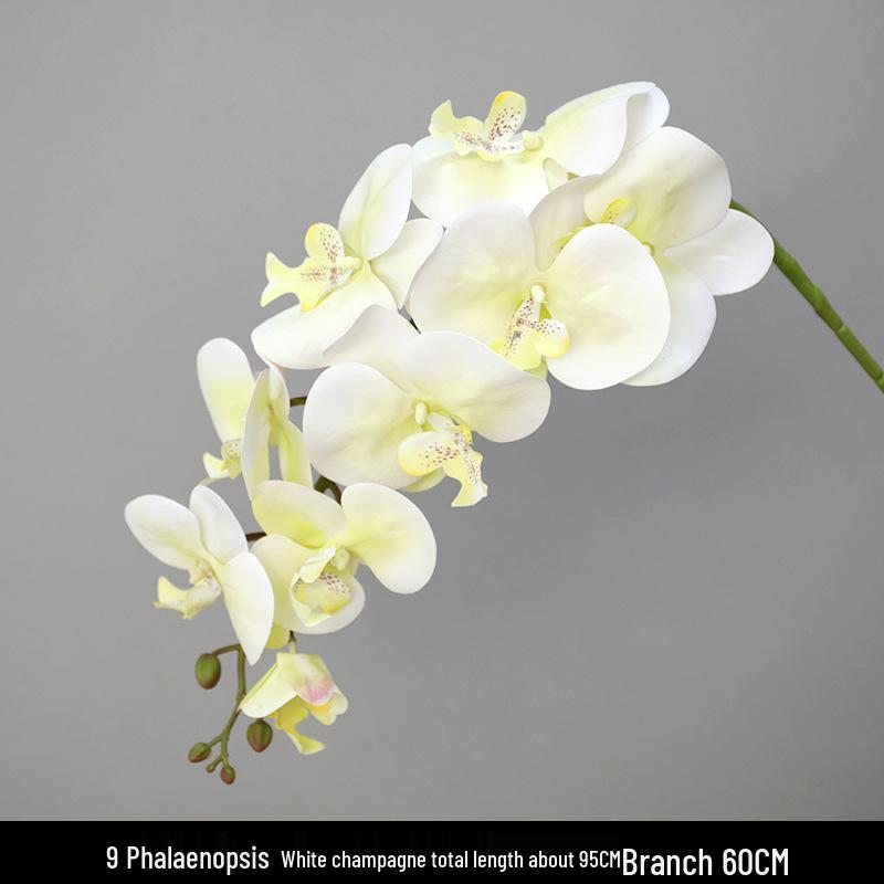Luxury Realistic Phalaenopsis Artificial Flower for Weddings and Home Décor