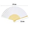 Cnomg Folding Painting Solid White 30-Pack Fans, Fans, Color, DIY, Foldable,