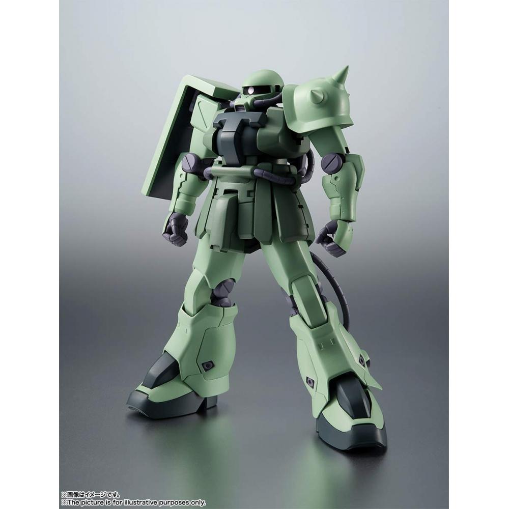 ROBOT Spirits Mobile Suit Gundam 0083 [SIDE MS] MS-06F-2 Zaku IIF tip 2 ver.. ANIME. Aproximativ. Figurină mobilă vopsită ABS&PVC de 125 mm