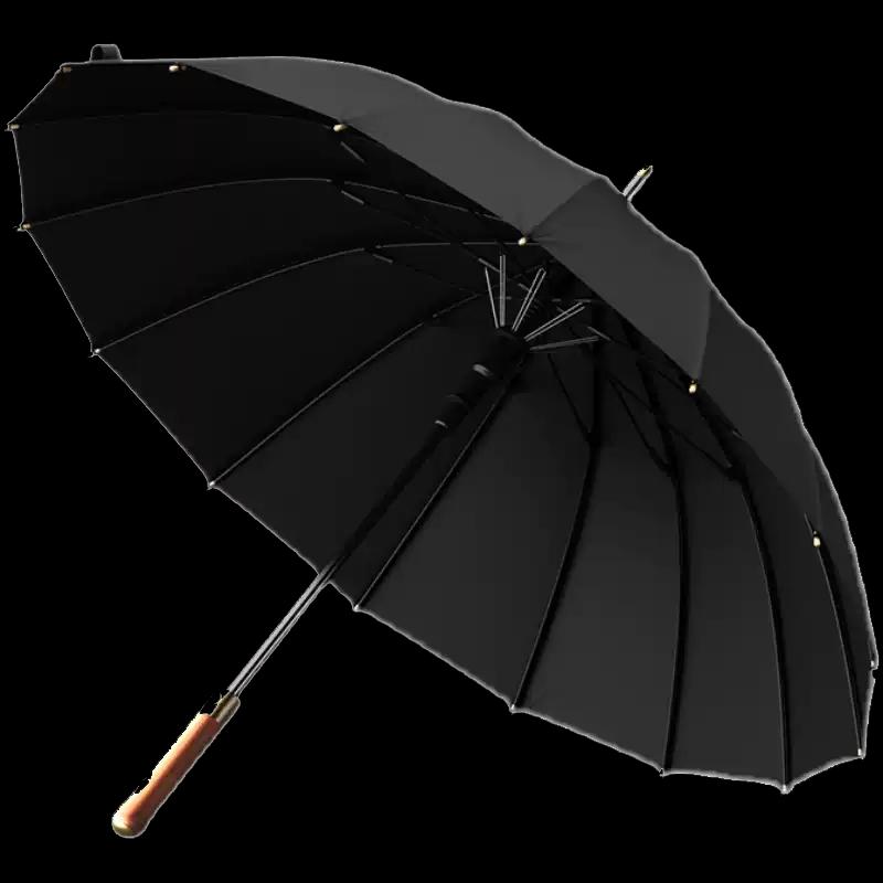 TCAI 16K Plum Blossom Umbrella with Lotus Wood Handle