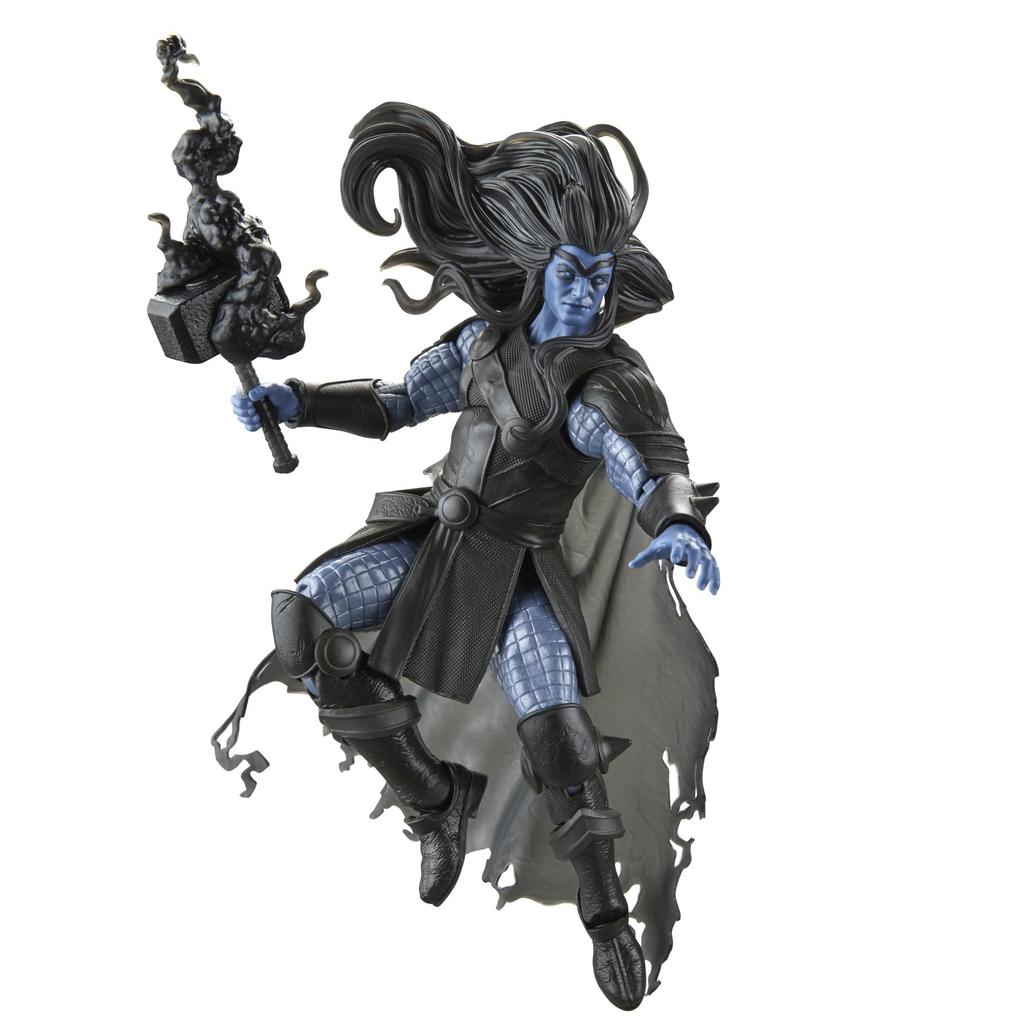 Hasbro MARVEL Marvel Legends Series Black Winter Comics Collectible Size Action Figure with Parts F9073 Genuine Product (Thor) 6-inch (15cm)