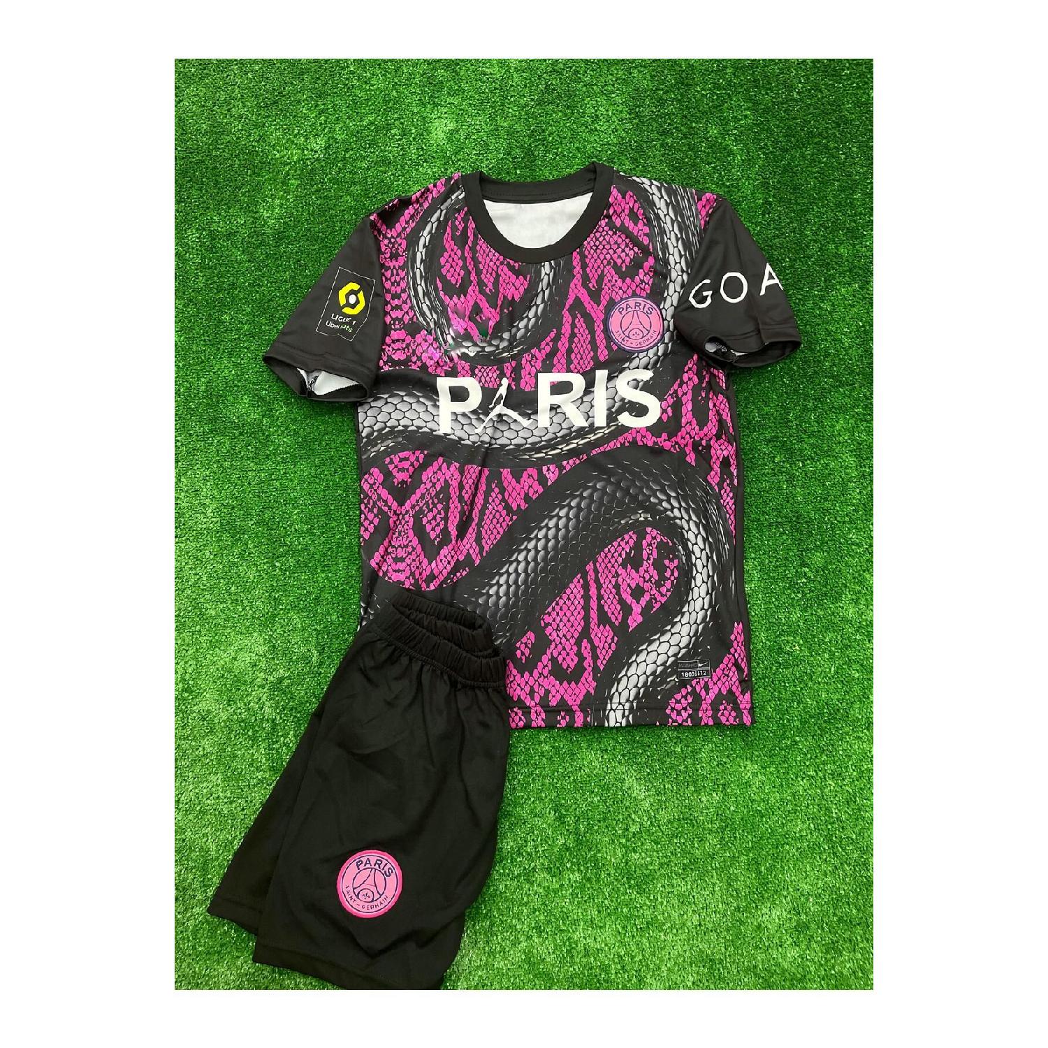 

Детский комплект шорт из джерси Paris Saint Germain Messi специального дизайна / Psg Messi 11-12 Yaş чёрный