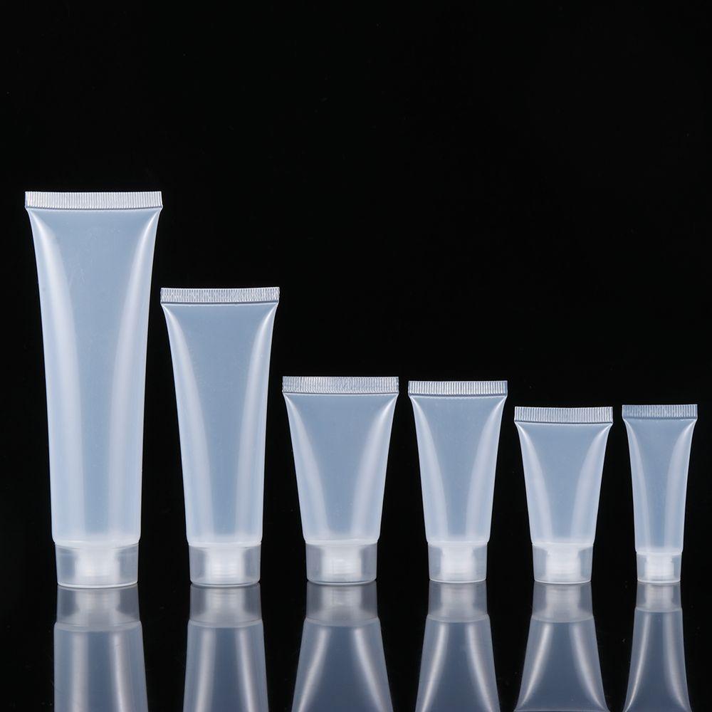 2PCS Makeup Tool Squeeze Containers Travel Size Lotion Packing Shampoo Holder Cream Tube Refillable Bottle