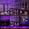 Monochrome multicolor babys breath car starry sky light USB car atmosphere light roof projection light