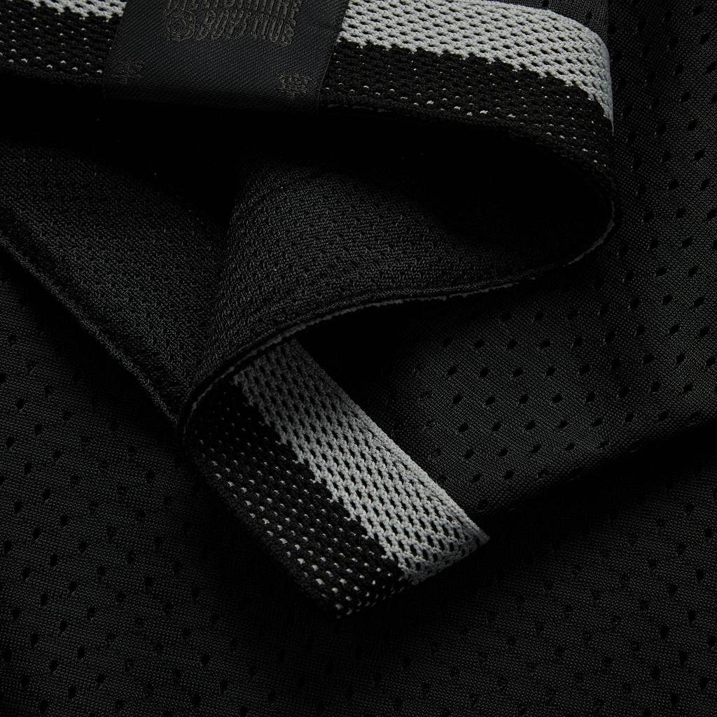 Li Ning X Billionaire Boys Club Skateboard Series Printed Letter Single-Breasted Loose Short Sleeve Shirt Men Shirts Black AFDUC15-2