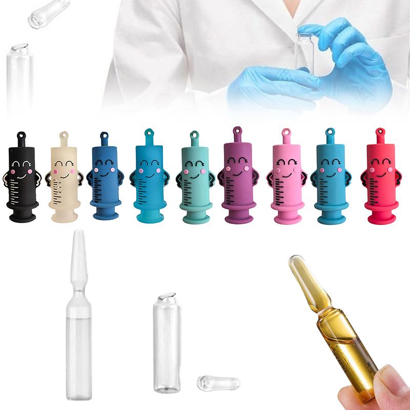 Niedliche Cartoon-Form Medizinische Ampullenflaschenöffner Krankenschwester Arzt Spezial Gummi Spritzenschneider Flaschenöffner Multifunktional