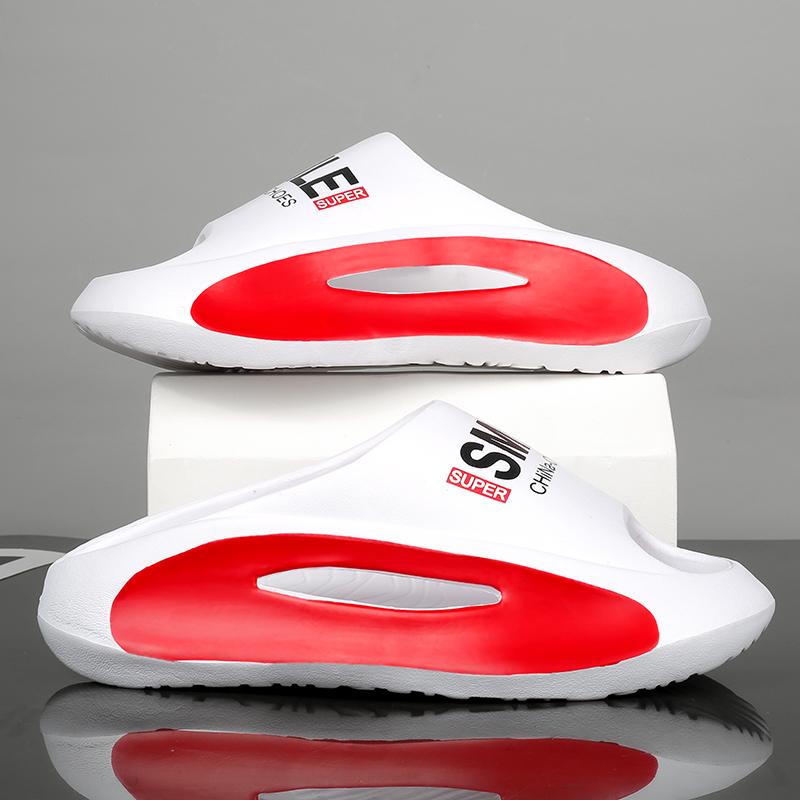 Men's Slippers Massaging the Feet Flip-flops Thick Bottom Unisex Soft EVA Nonslip Home Slippers for Women Men Summer Beach Shoes