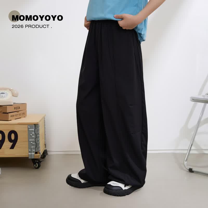 Summer 2026 Kids' Quick-Dry Loose Wide-Leg Pants
