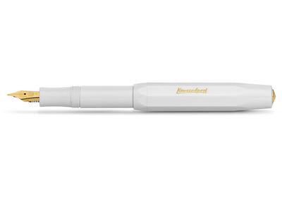 Kaweco Fountain Pen F Fine Point Classic Sports White 10000006 Regular Imported Product