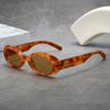 Nouvelles Lunettes de Soleil Ovales Classiques Tendance pour Hommes et Femmes Lunettes de Soleil Rétro Minimalistes pour Street Style Extérieur UV400