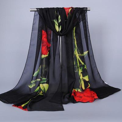 2024 Urban Style Rose Chiffon Sonnenschutzschal - XQ217 Heißer Verkauf