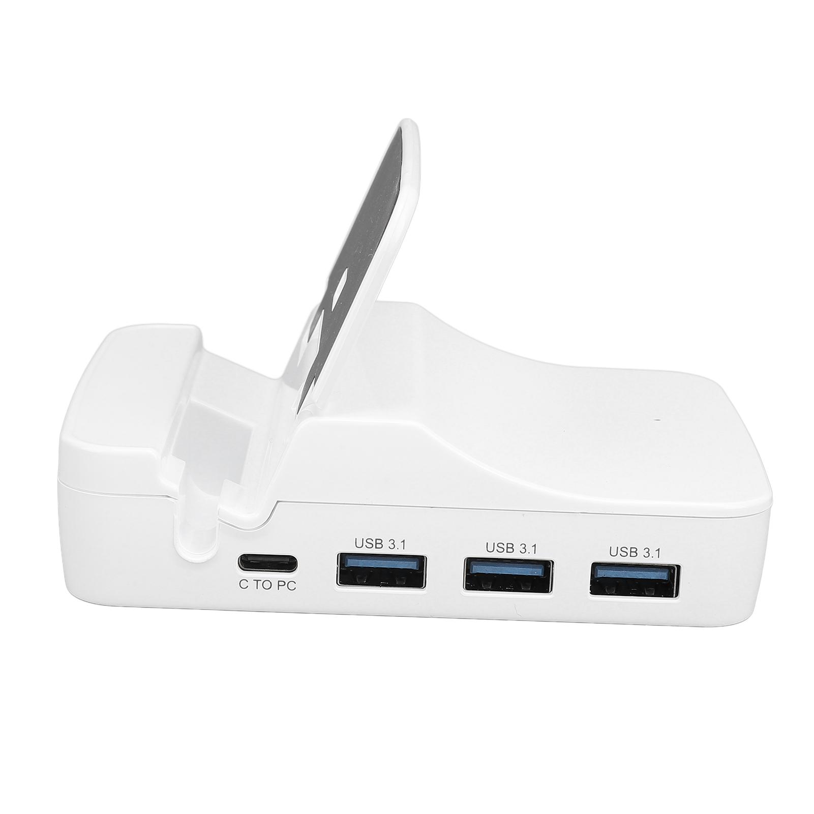 

Док-станция Type C to USB3.1 Мультимедийный интерфейс 4K HD Эффективная передача данных Ноутбук Type C