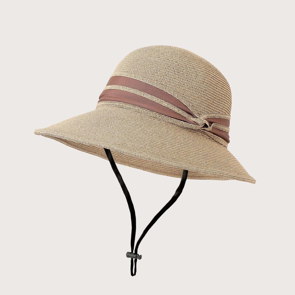 Summer Hat Women's Quality Bucket Hat Summer Sunshade Sun Protection UV Protection Lafite Straw Hat