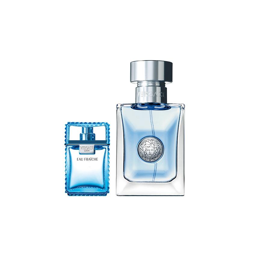 VERSACE Classic Aros Fragrance Sets EDT 30ml+5ml/30ml+5ml+1ml Versace Pour Homme 50ml + Eau Fraiche 5ml